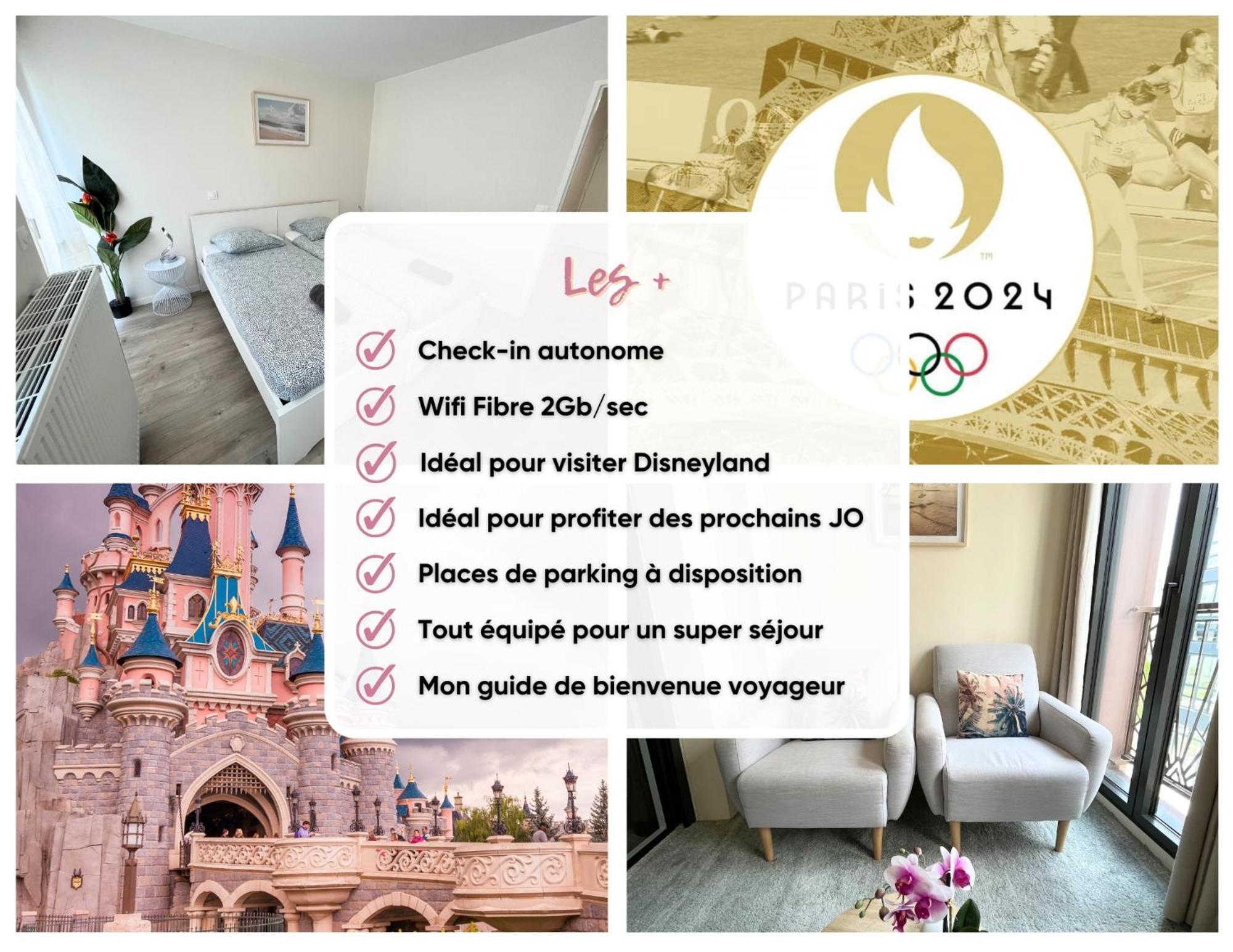 L'Eden - T2 Neuf Avec Loggia Et Parking Prive - Proche Rer A & Disneyland 谢西 外观 照片